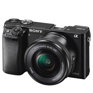 Sony - Alpha 6000 Mirrorless Camera 2-Lens